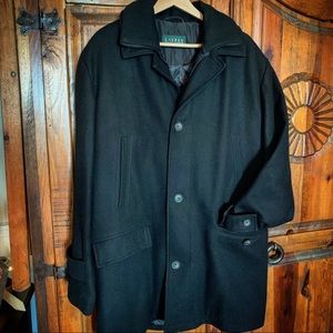 Men’s Wool Overcoat.